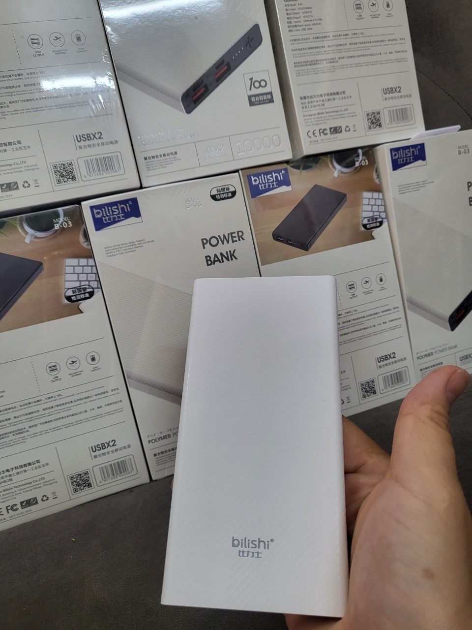 Pin Sạc Dự Phòng Bilishi B03 Dung Lượng 10000mAh