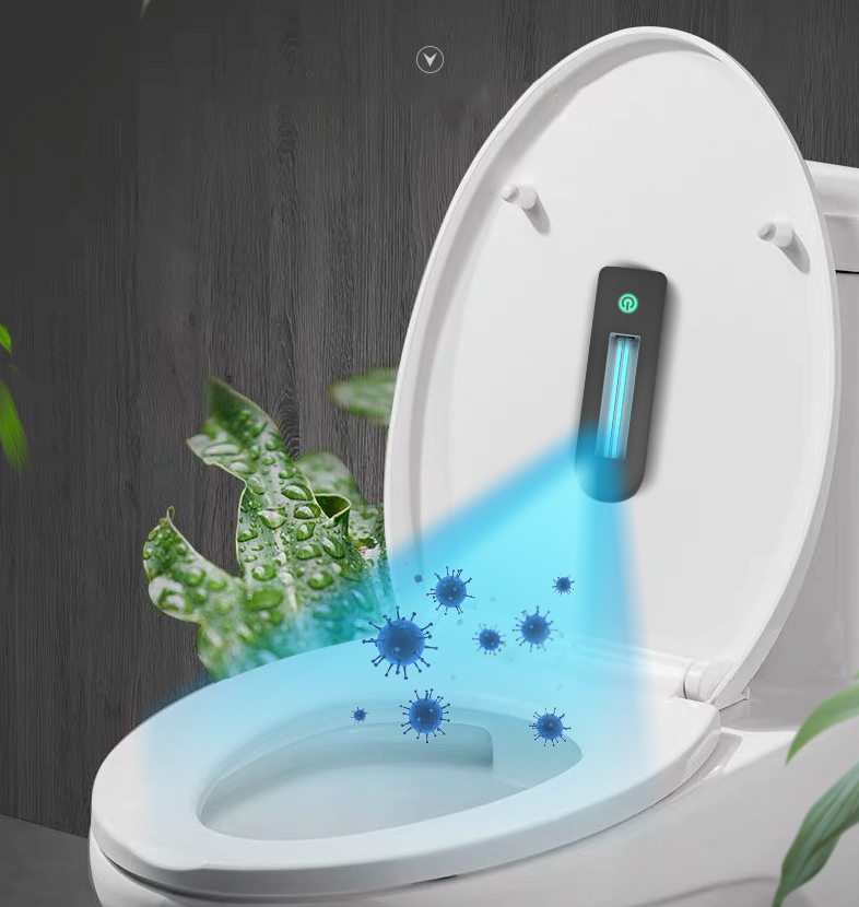 Đèn LED UV khử trùng nhà vệ sinh Laeri UVC HOOM-Design 1200mAh
