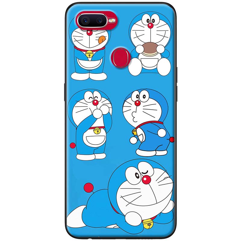 Ốp lưng dành cho Oppo A12  mẫu Doraemon ham ăn