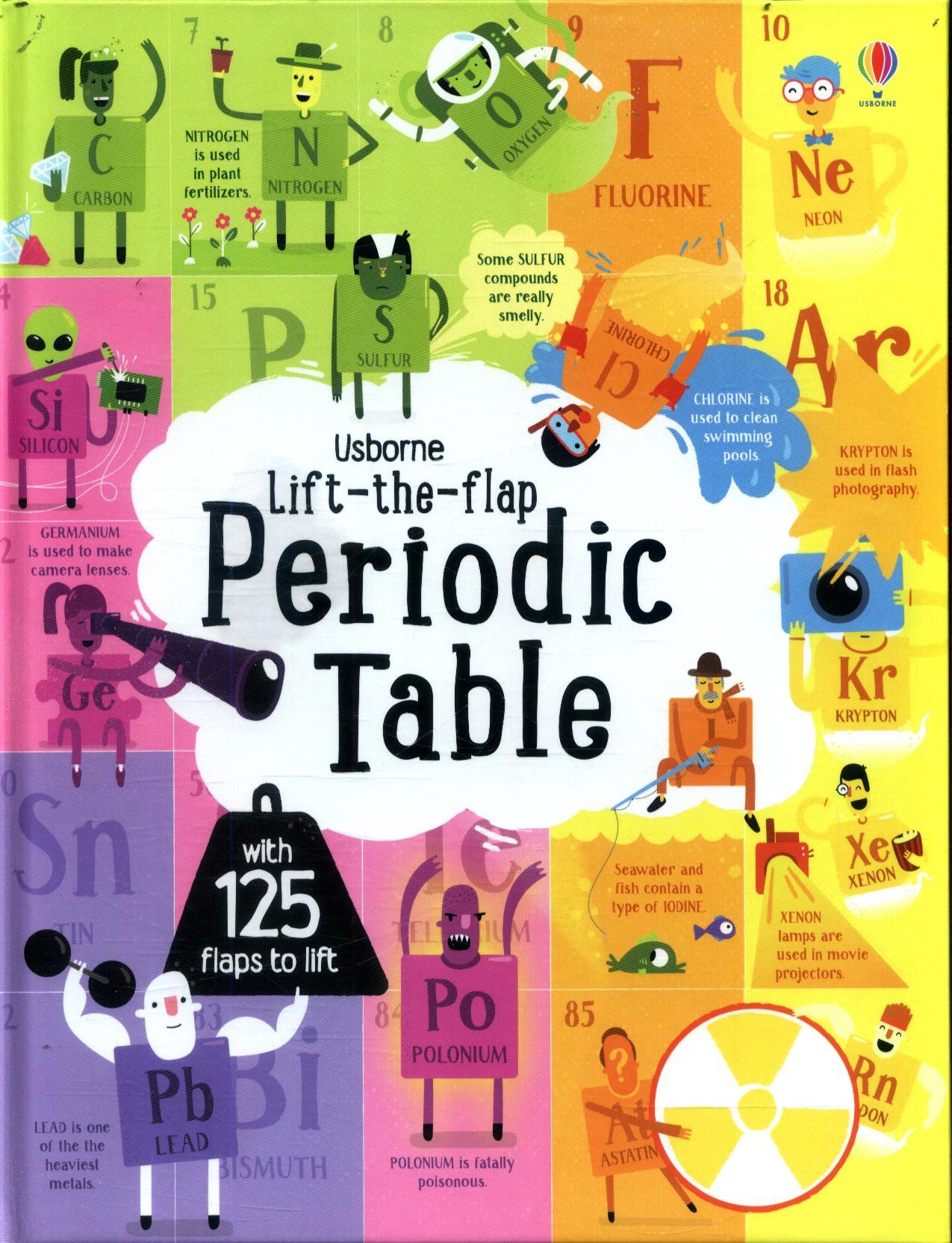 Sách ngoại văn: Lift-the-flap Periodic Table