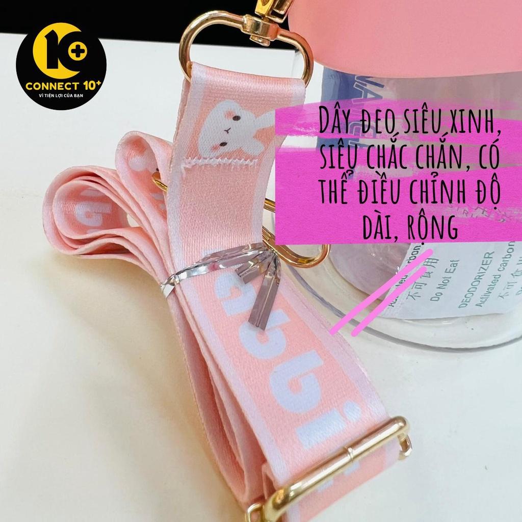 Bình nước tai thỏ siêu dễ thương