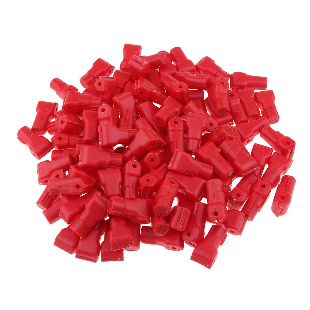 Set 100 Khóa Chống Trộm Bằng Nhựa ABS Chắc Chắn