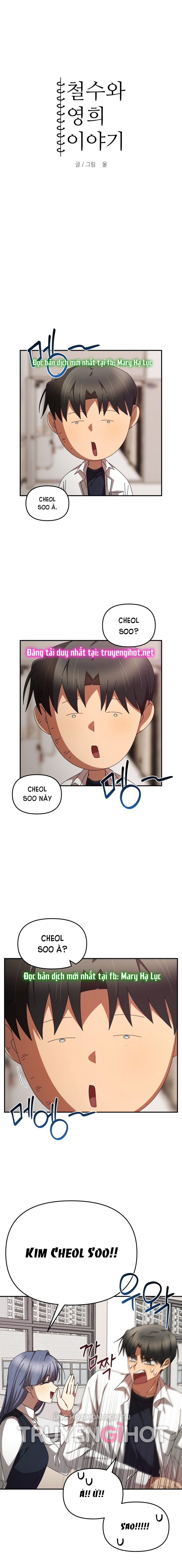 bạn gái tôi là robot -câu chuyện của cheol soo và young hee chapter 5.1 2