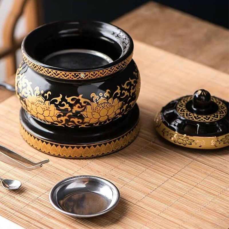 Lư Điện Xông Đốt Trầm Hương, Tinh Dầu Hẹn Giờ - Size Lớn