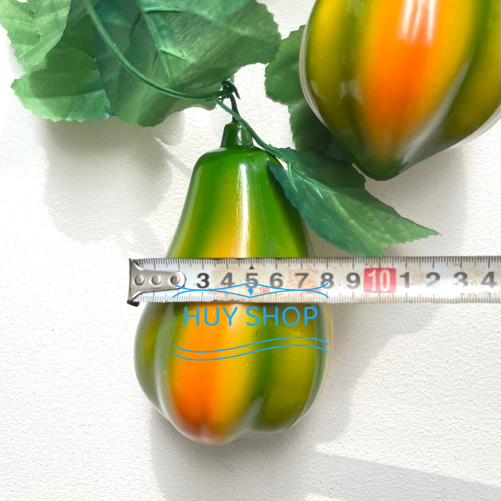 Dây Trái Đu đủ nhân tạo trang trí - Trái Cây giả