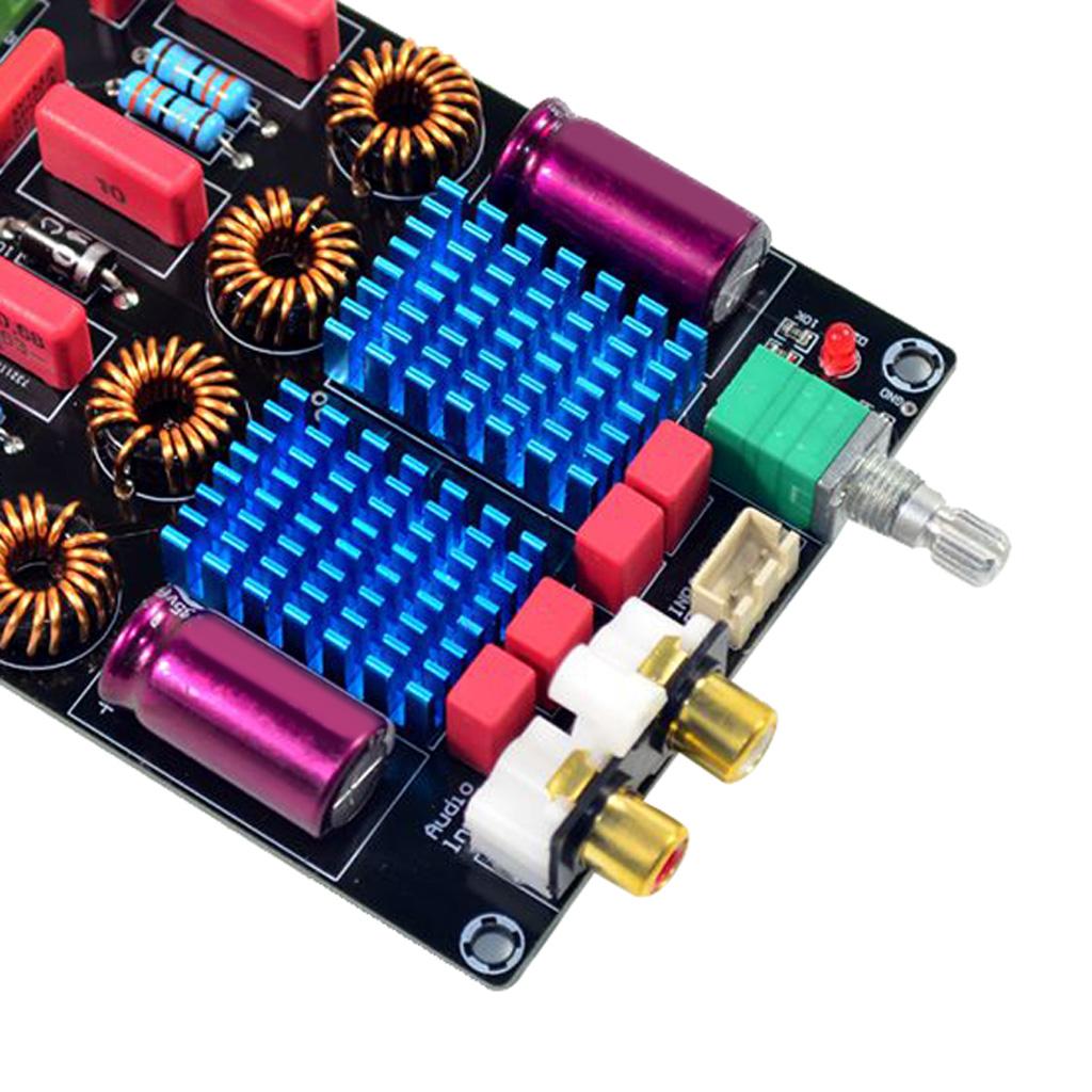 Two-channel 2x100W Stereo Amp Board Deluxe High-performance Audio Amplifier Board