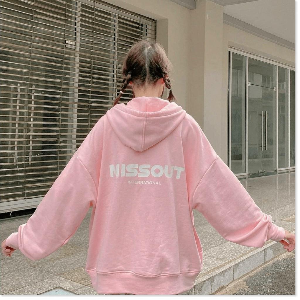 ÁO KHOÁC NỈ HOODIES DÂY KÉO