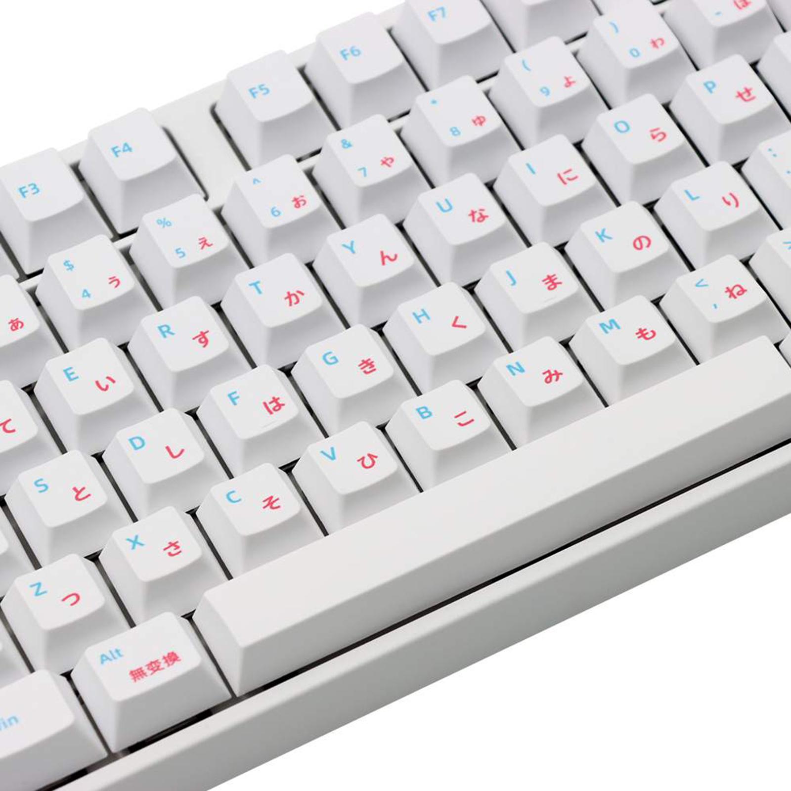 PBT Japanese Keycaps for BOX Mechanical Keyboard Gaming Girls Boys Accessory