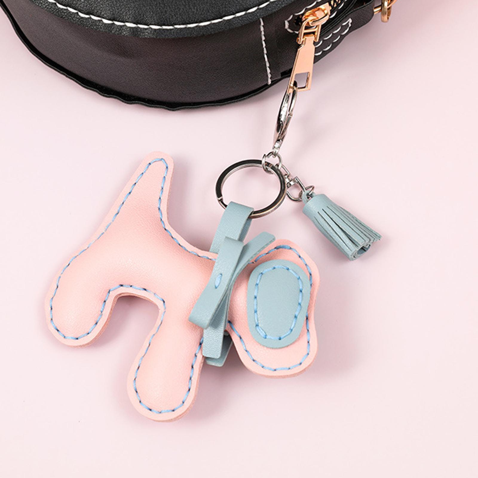 DIY Keychain Kit Sewing Kit PU Leather Kids Handmade Sewing Toys Animal