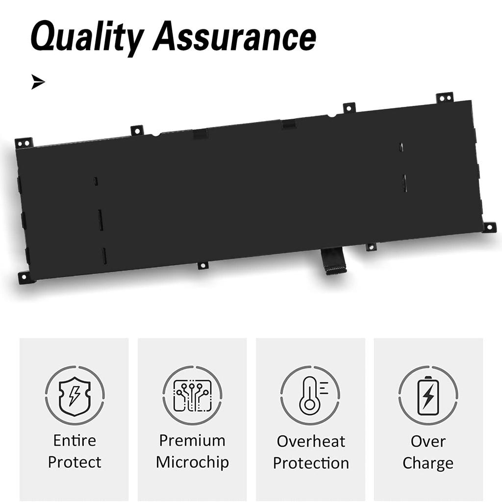 Pin Tương Thích Cho Laptop Dell Xps 15 9575 8N0T7 75Whr - Hàng Nhập Khẩu New Seal TEEMO PC TEBAT1395