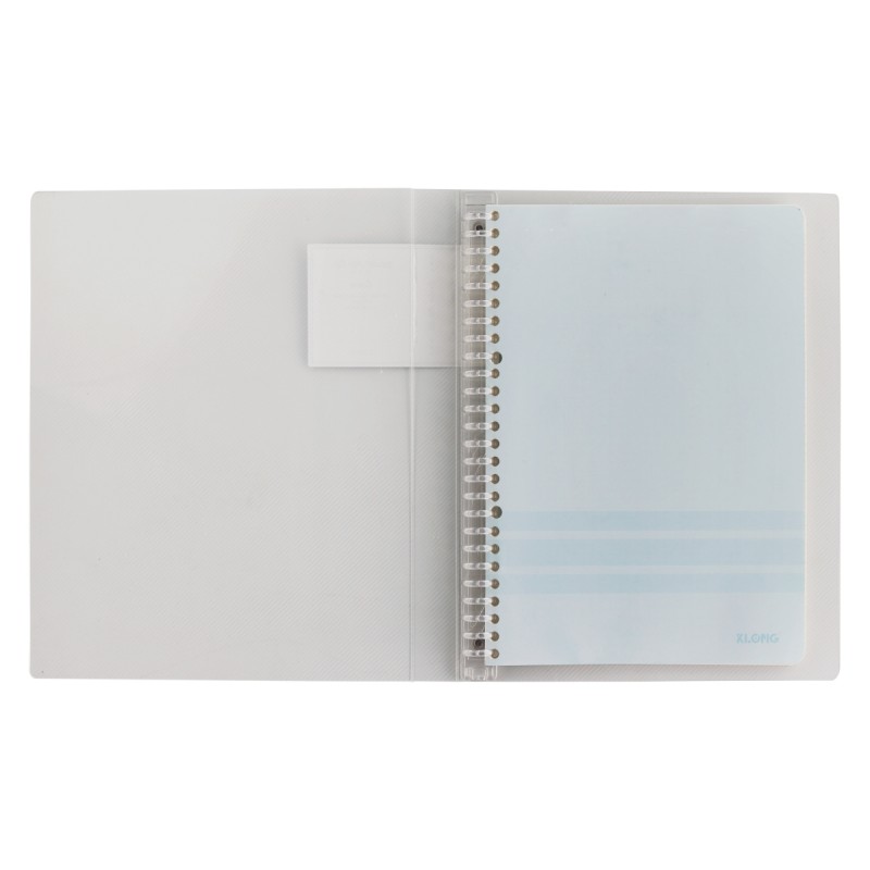 Sổ Binder File Caro nhựa kẹp tròn B5 - 40 tờ ; MS: 544