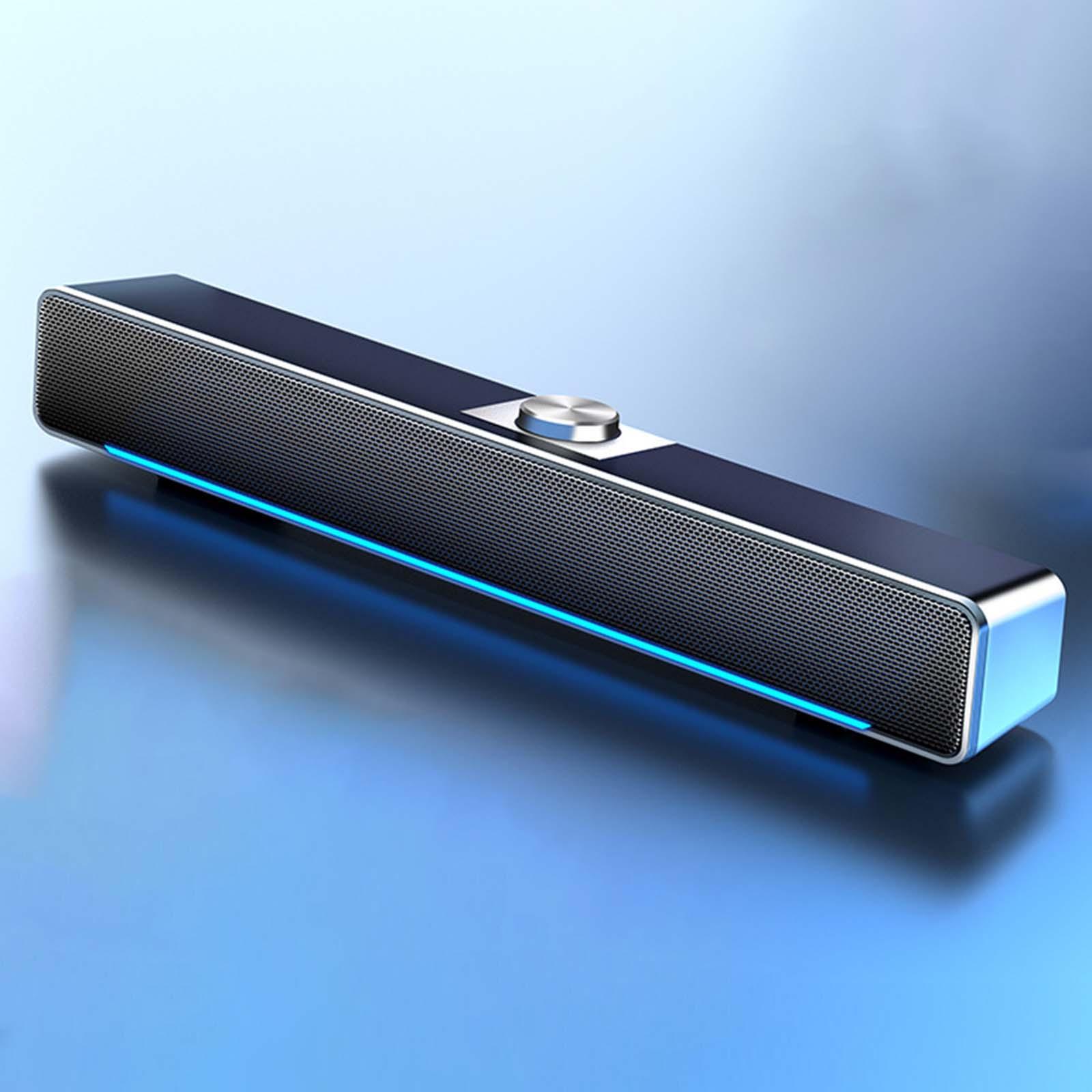 Computer Speaker 4D Stereo sound Bar Speakers for Computer Home Theater Desktop Monitor