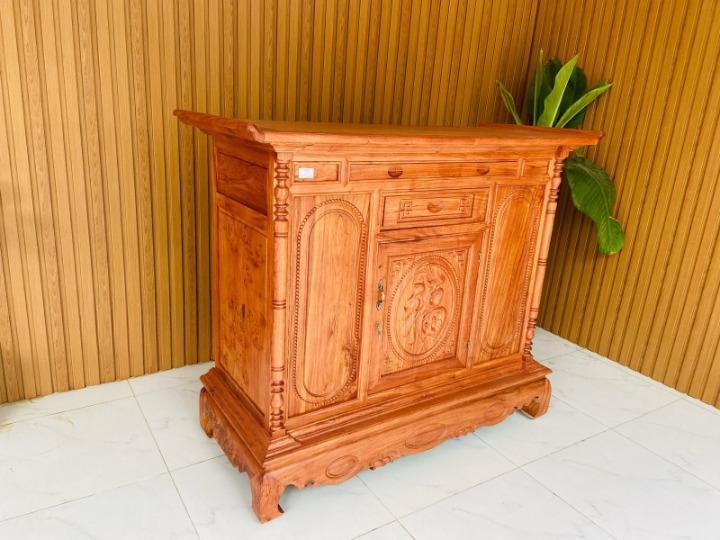 Tủ Thờ Gỗ Hương Đá Chữ Phúc,Bàn thờ gỗ hiện đại đẹp gỗ HƯƠNG