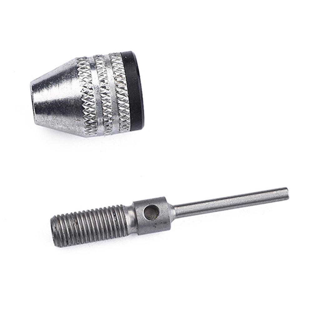 3-5pack 0.3-4mm Keyless Chuck Drill Adapter Screwdriver for Rotary Power Tool