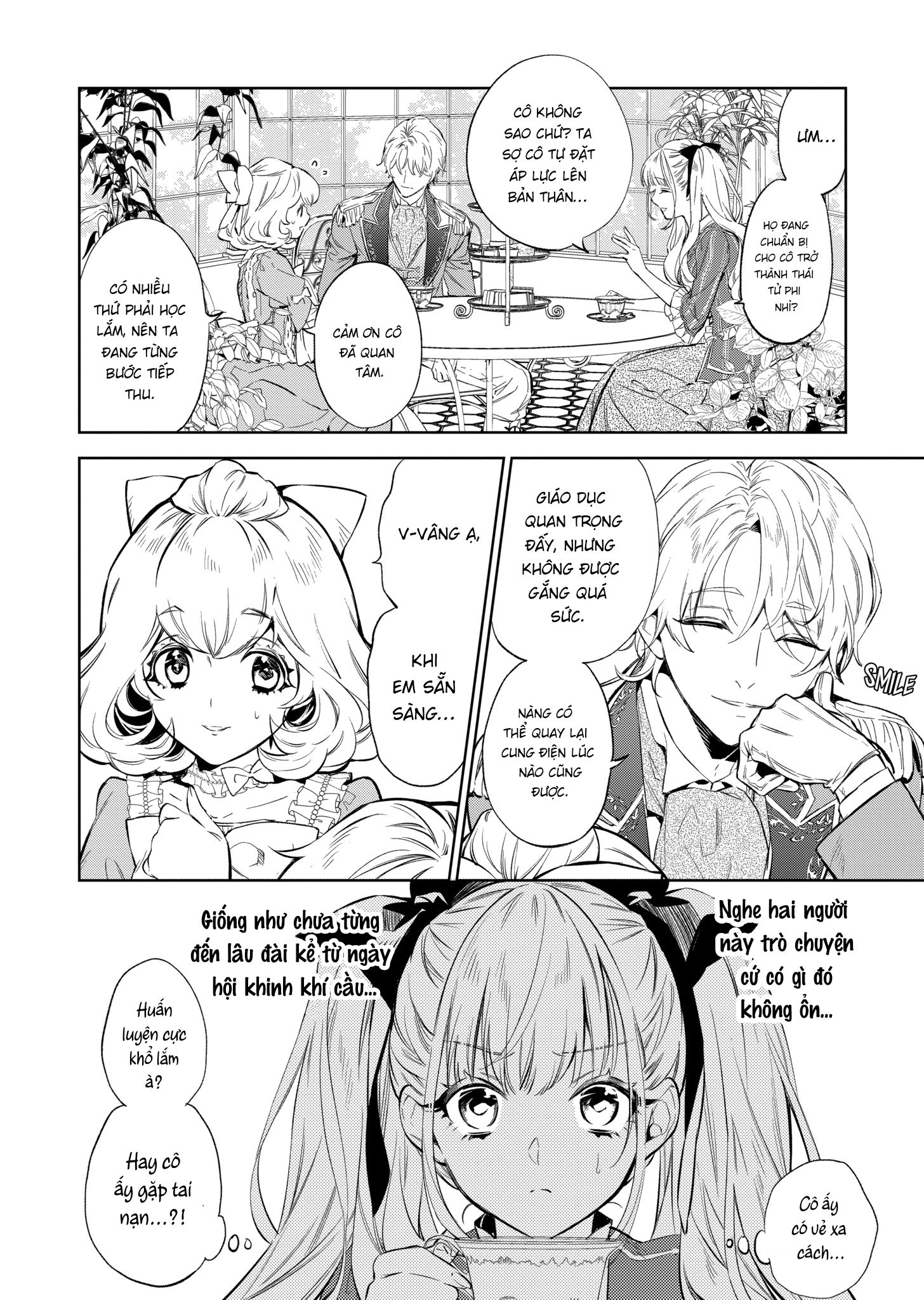 nữ phụ phản diện muốn trở thành một con chim sơn ca chapter 15.1 9