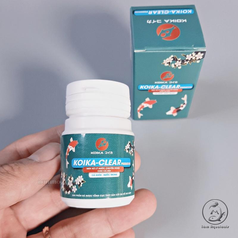 KOIKA - CLEAR PREMIUM | Vi Sinh Bột Phân Huỷ Mùn Bã Hữu Cơ - Làm Trong Nước Cho Hồ Thuỷ Sinh, Hồ Cá Cảnh