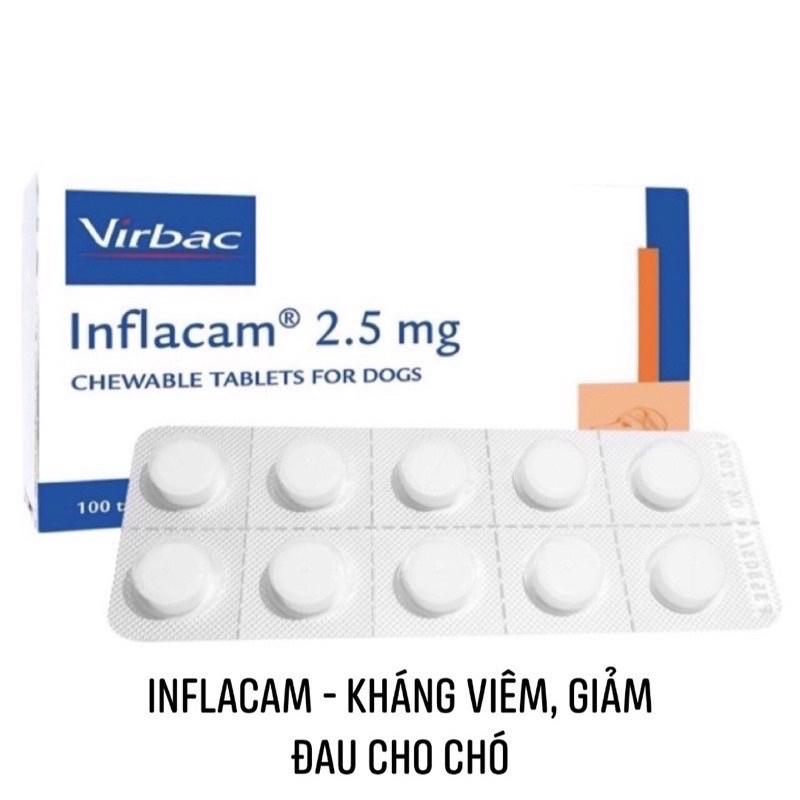 1 viên Inflacam giúp giảm đau giảm viêm cho chó