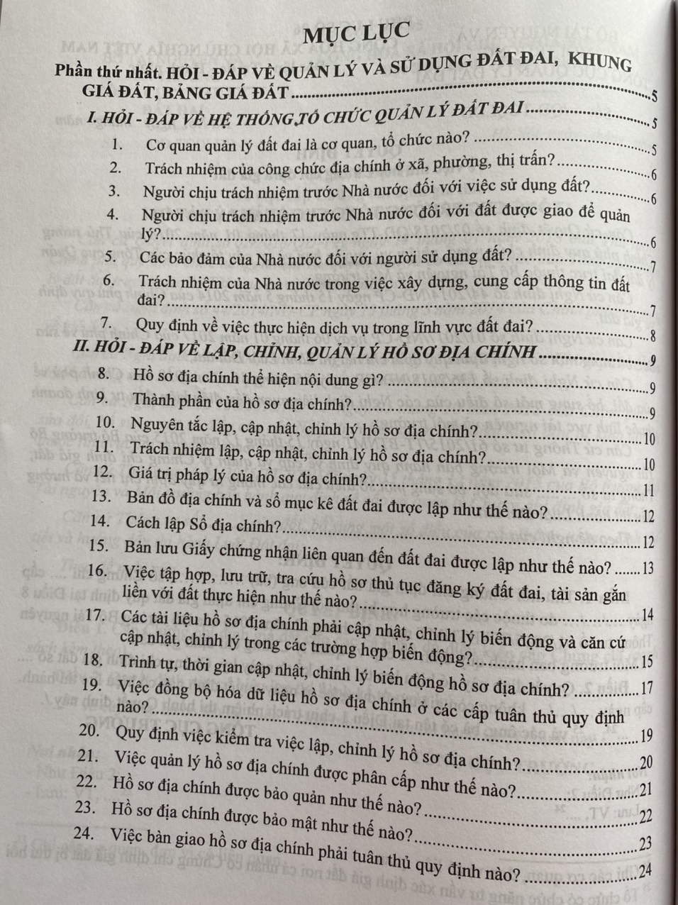 355 Câu hỏi – đáp về nghiệp vụ quản lý đất đai phí thẩm định cấp giấy chứng nhận quyền sử dụng đất, tài sản gắn liền với đất, hòa giải và giải quyết tranh chấp đất đai