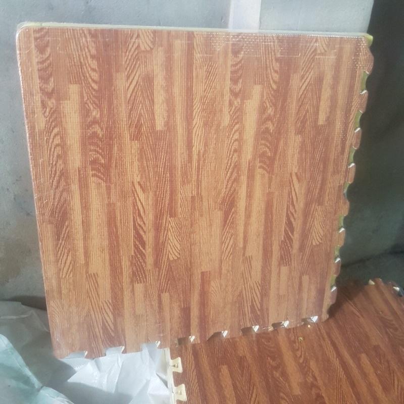 Thảm Xốp Ghép Lót Sàn Vân Gỗ, Hoạt Hình Kích Thước 60×60 CM
