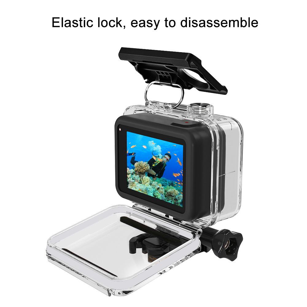 Vỏ máy ảnh chống thấm nước lặn sâu dưới nước 60M cho GoPro HERO8 Black