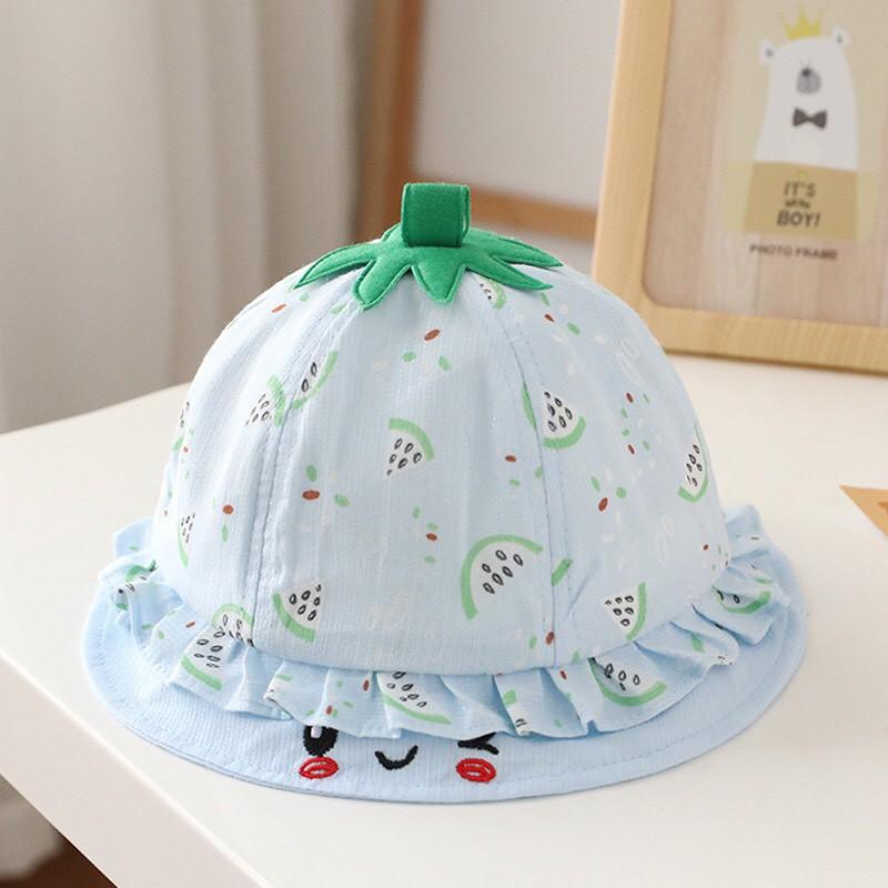 Mũ nón họa tiết đáng yêu chất liệu cotton (Size 1-3 tuổi