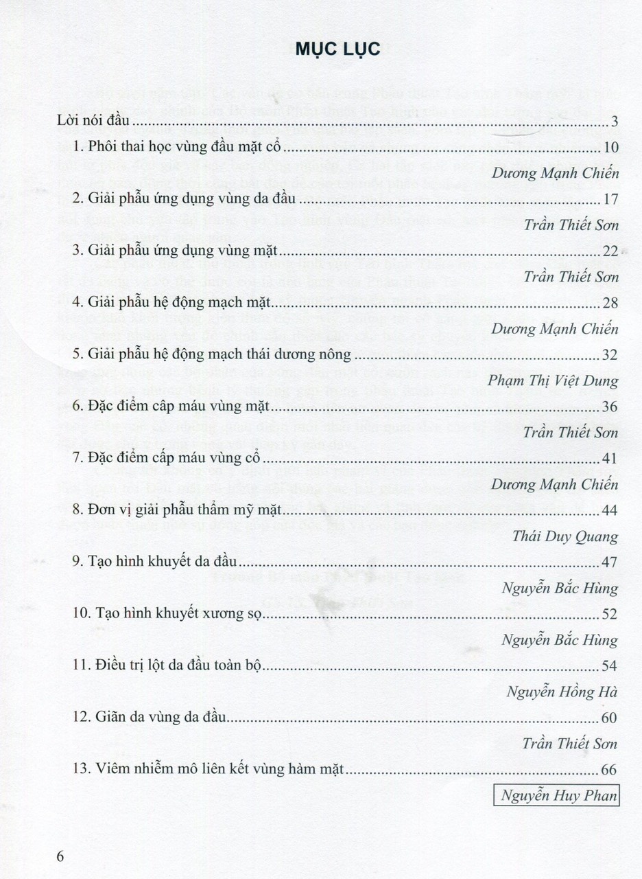 Các Vấn Đề Cơ Bản Trong Phẫu Thuật Tạo Hình Thẩm Mỹ (Phần III: Đầu Mặt Cổ) (Xuất bản lần thứ hai - năm 2023) - Trường Đại Học Y Hà Nội