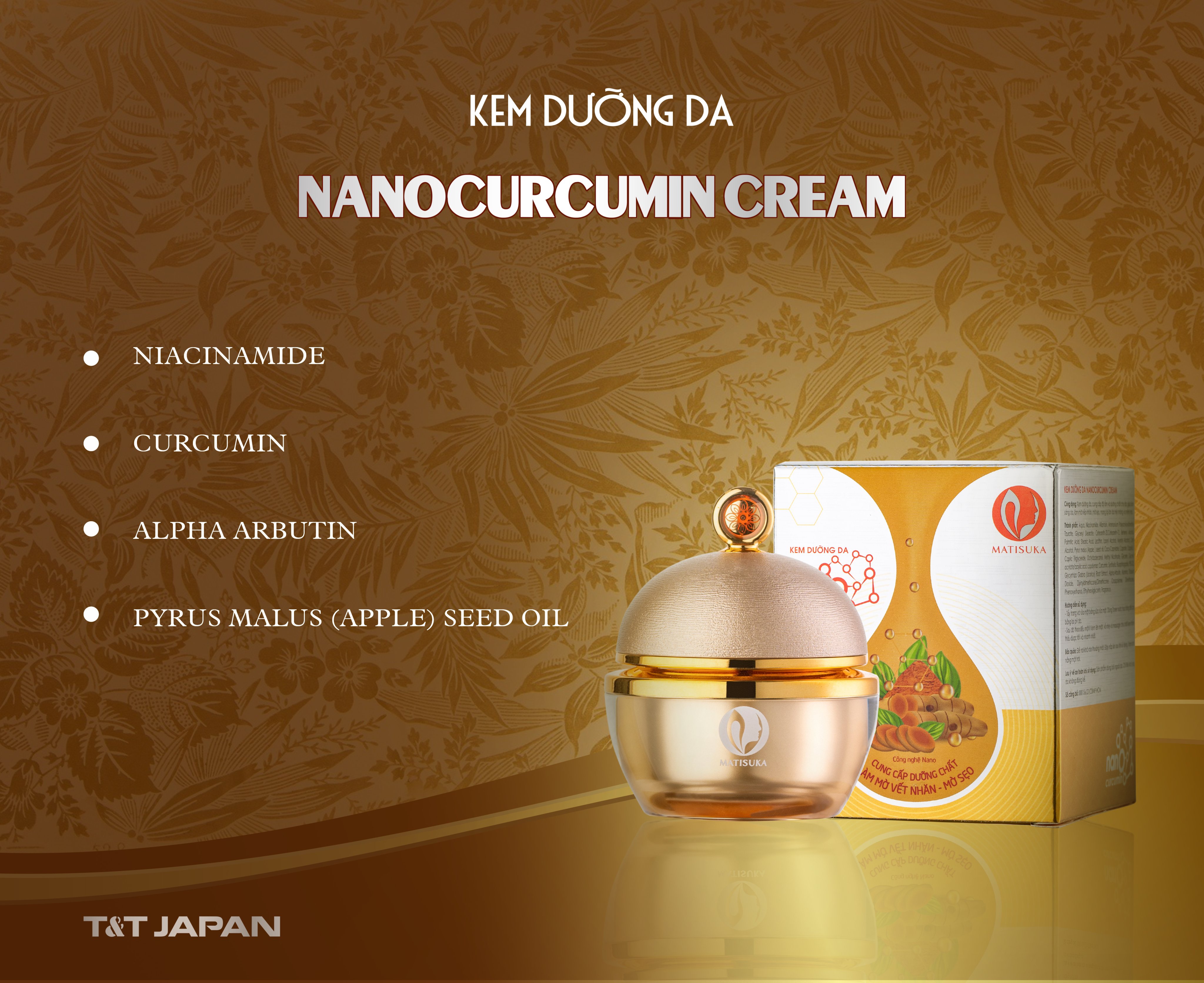 KEM DƯỠNG DA NANOCURCUMIN CREAM