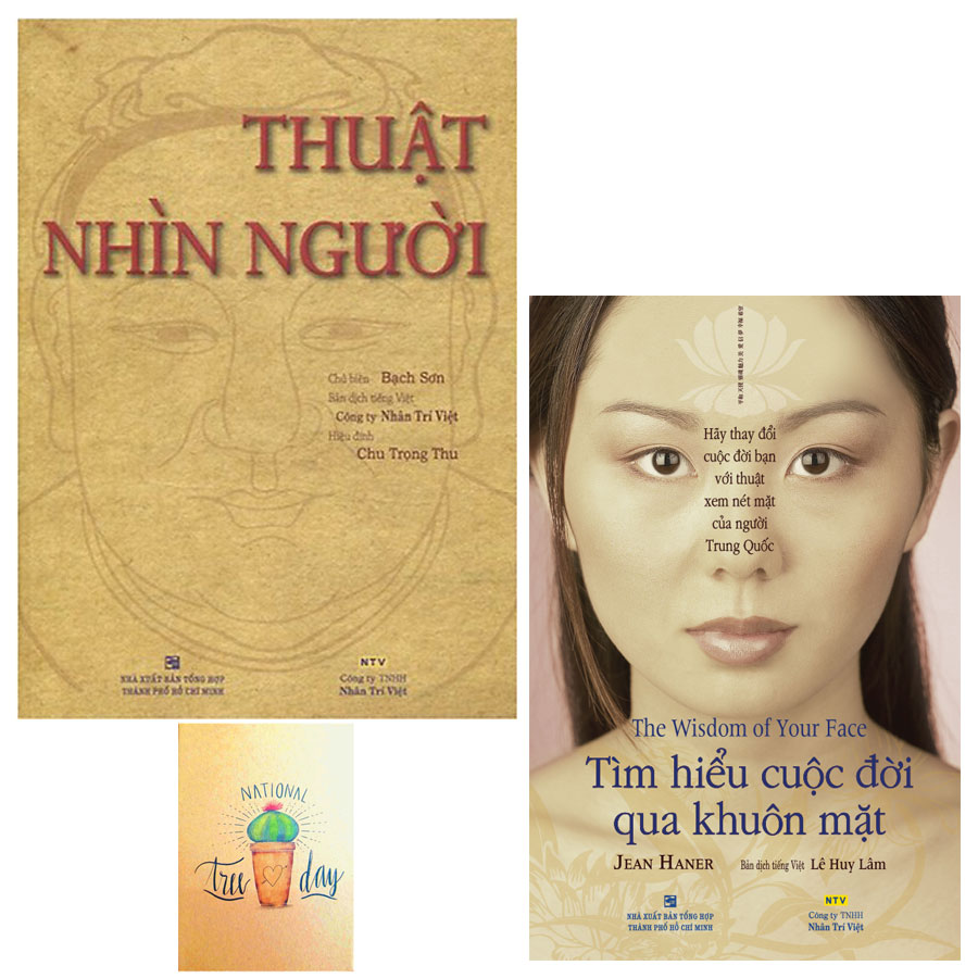 Combo Thuật Nhìn Người Và Tìm Hiểu Cuộc Đời Qua Khuôn Mặt Tìm Hiểu Cuộc Đời Qua Khuôn Mặt Tặng Kèm Sổ Tay