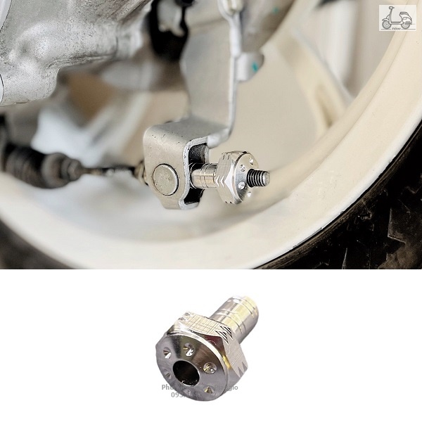 Nút Tăng Chỉnh Càng Thắng Salaya Cho Vespa Honda Yamaha