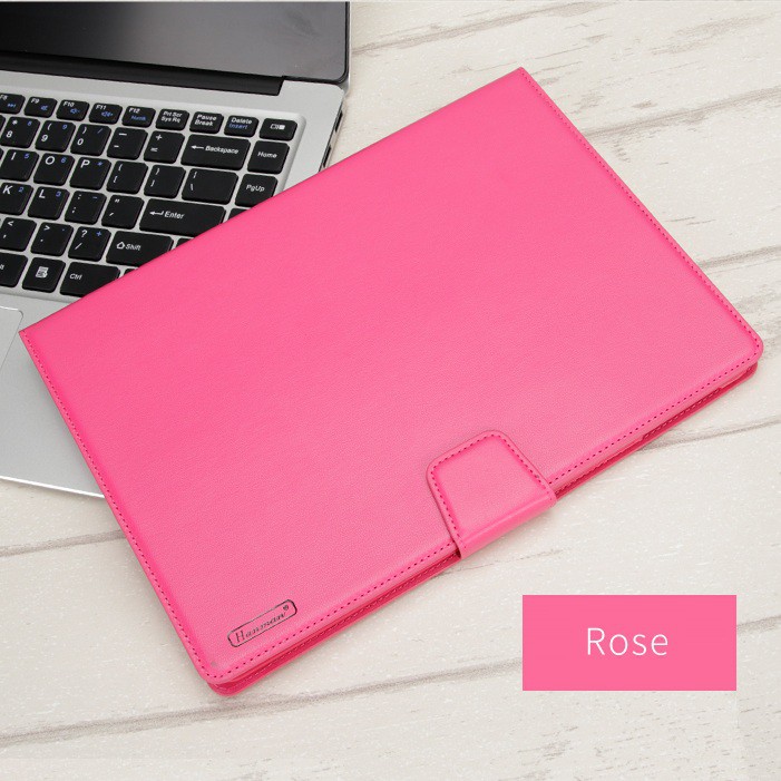 Bao da dành cho Samsung Galaxy Tab A7 10.4  T500/T505 dạng ví có ngăn đựng thẻ, đựng tiền, quai gập  - Hàng chính hãng HanMan