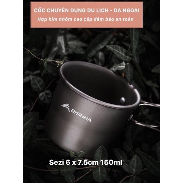 Cốc, Ly Titanium siêu nhẹ BSWOLF-SK049 Công dụng đa năng du lịch, dã ngoại, văn phòng