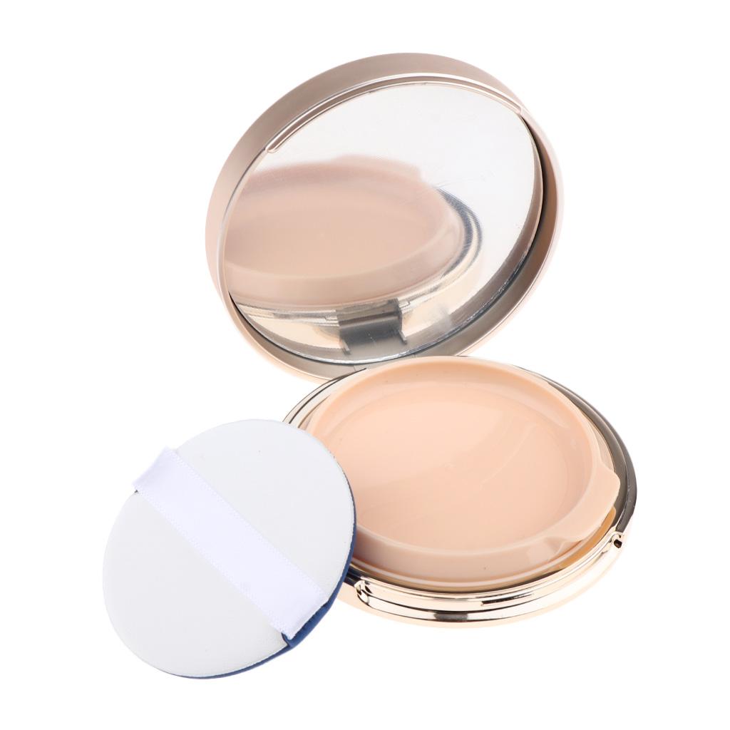 Makeup Tool Air Cushion BB CC Cream Foundation Empty Container & Vanity Mirror