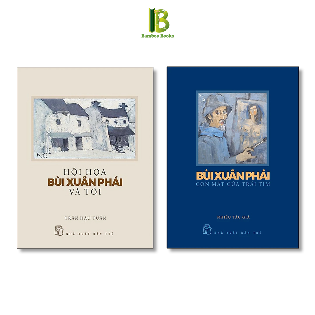 Combo 2Q: Hội Họa Bùi Xuân Phái Và Tôi + Bùi Xuân Phái - Con Mắt Của Trái Tim - NXB Trẻ