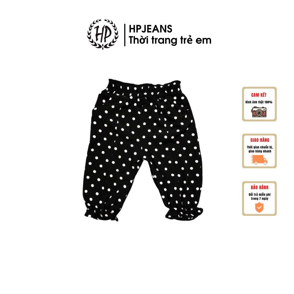 Quần Alibaba Bé Gái HPJEANSLUA HẬU BÙI QATE Quần Chống Muỗi Cho Bé HP Jeans Chất Liệu Lụa Cho Bé Từ 1 Đến 6 Tuổi