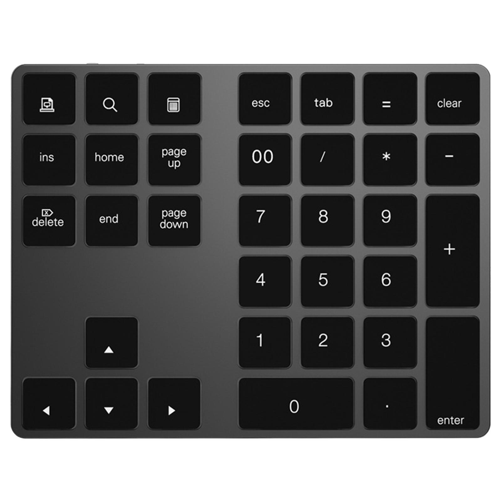 34 Keys keyboard number pad PC Black