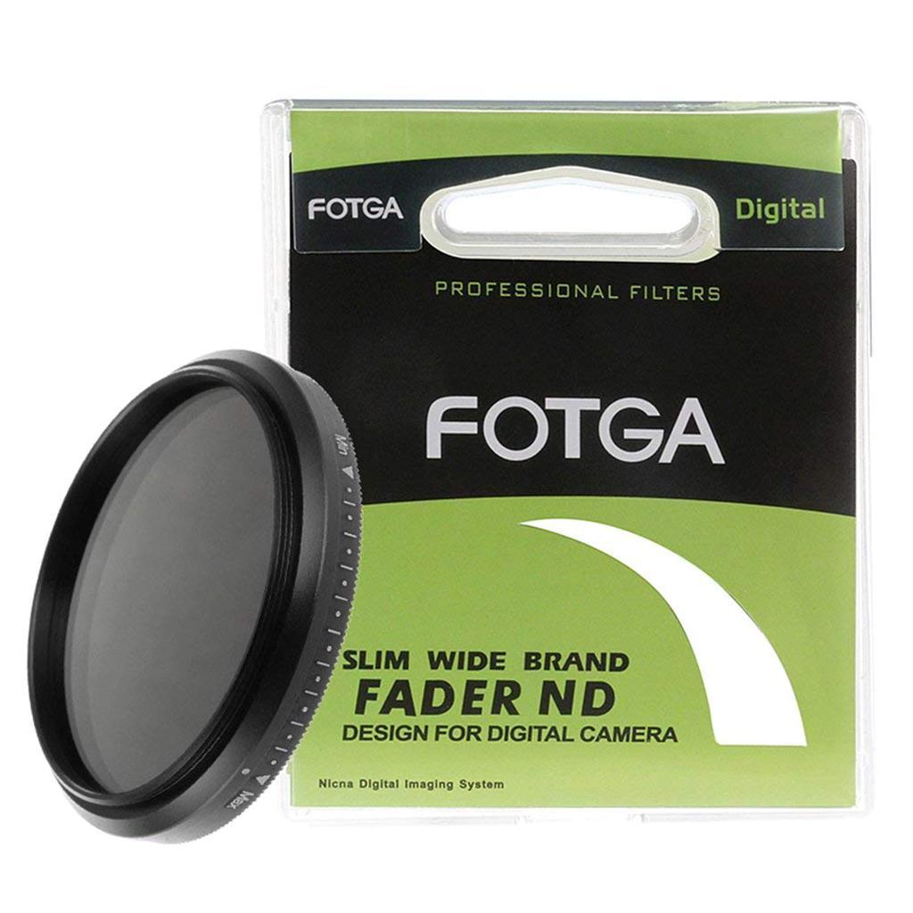 49-82mm ND2-ND400 Fader Variable Adjustable ND Neutral Density Filter 49mm