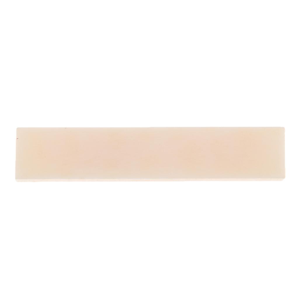 Blank Bone Nut And Saddle Guitar Bridge Nuts DIY Guitar replacement Parts & Accessories