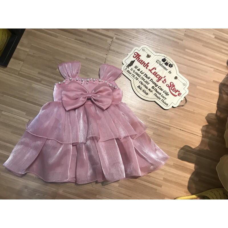 Váy công chúa bé gái cài nơ