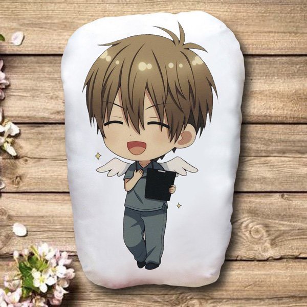 Gấu dakagetai otoko 2 mặt ảnh 22-50cm/ gối ngủ anime dakagetai otoko