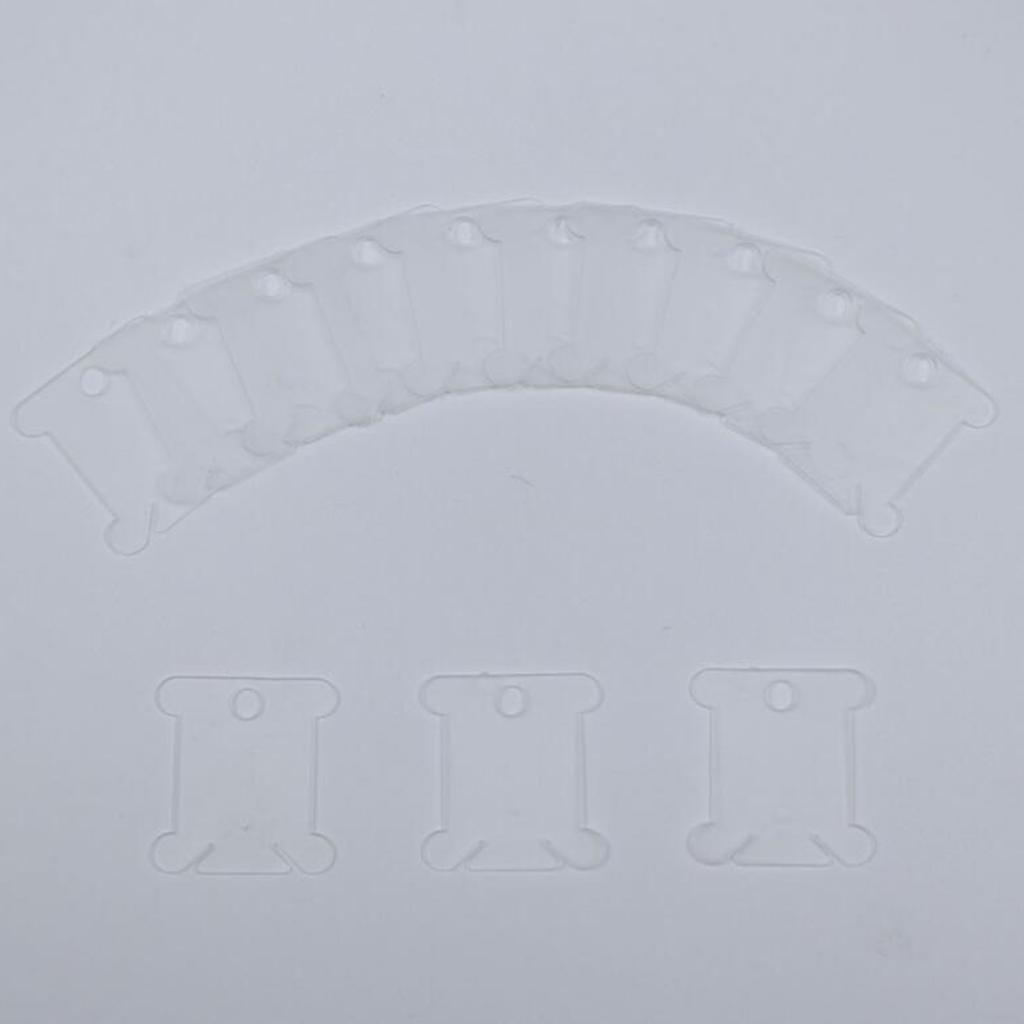 240x Embroidery Thread Bobbins Sewing Winding Thread String Organizer Holder Lot