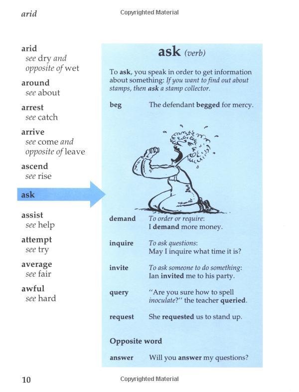 My First Thesaurus: The Ideal A-Z Thesaurus for Young Children (Kingfisher First Reference)