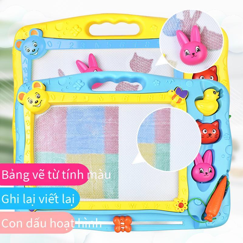 Phong cách mới nhất bảng vẽ từ tính lớn dành cho trẻ em bảng viết màu bảng đen nhỏ học tập phim hoạt hình graffiti bảng đồ chơi vẽ 1-3 tuổi