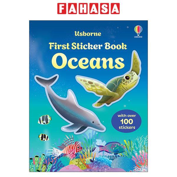 Sách ngoại văn: First Sticker Book Oceans