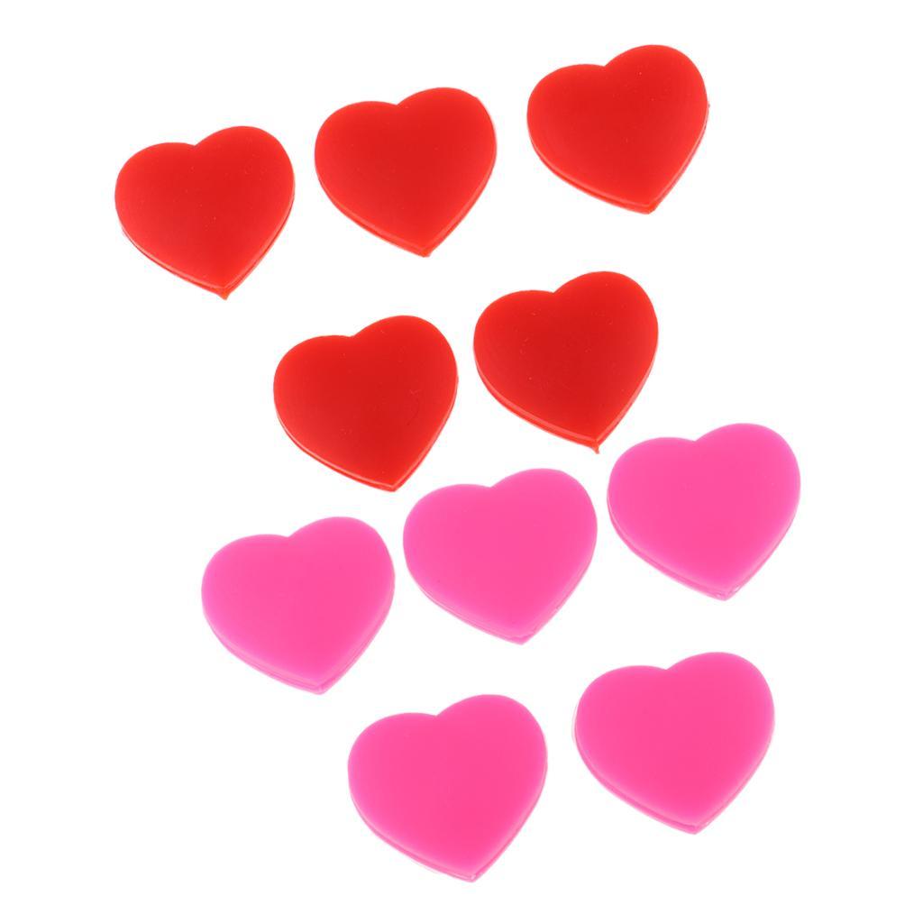 Tennis Racket Dampeners Cute Squash Racquet Shock Absorber Silencers Red