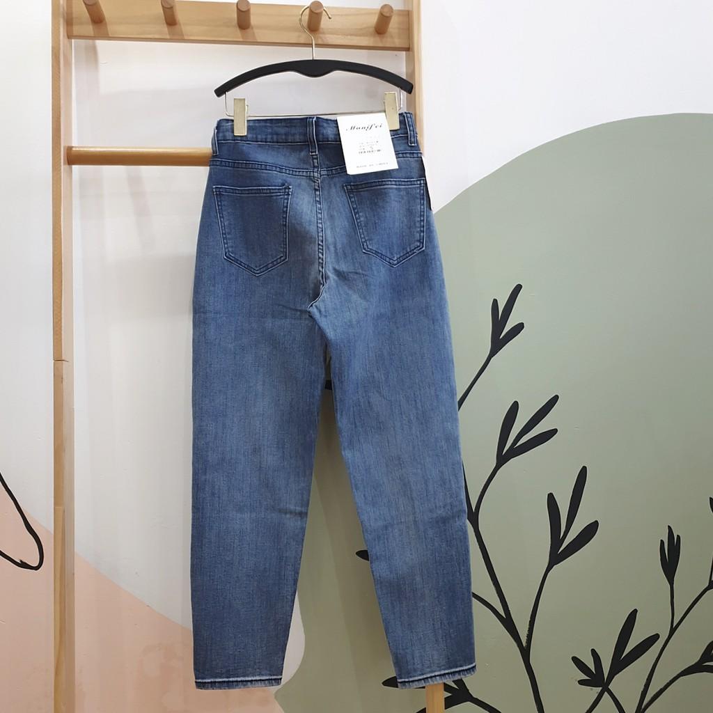 QUẦN BAGGY NỮ DÀI XANH ĐẬM MÀU TRƠN PHỐI ĐAI RỜI /hình thật