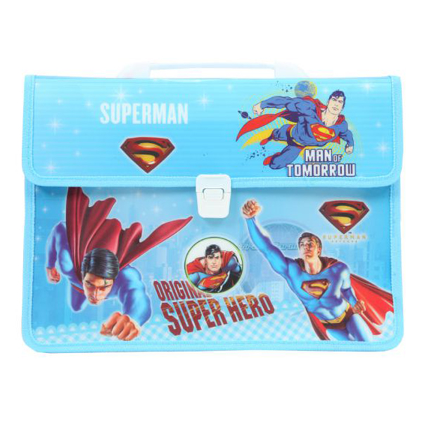 Cặp học thêm 2 ngăn Superman WQ