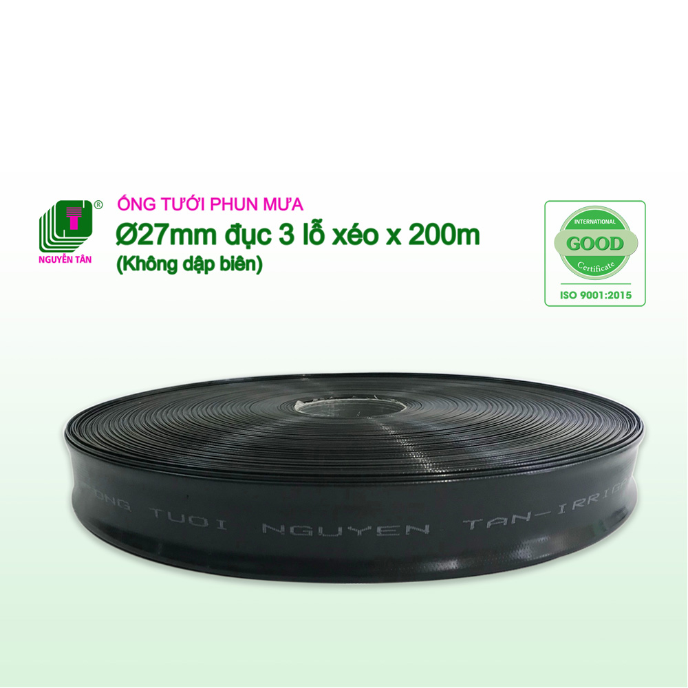 200m Ống dây tưới phun mưa Nguyễn Tân phi 27 | Ống mềm sử dụng trong hệ thống tưới nông nghiệp