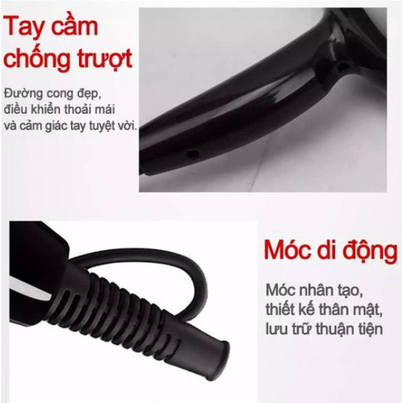 Máy sấy tóc công suất lớn tạo kiểu Panasoni chính hãng, Máy khò tóc 2 chiều nóng lạnh 3500w thiết kế nhỏ gọn sang trọng