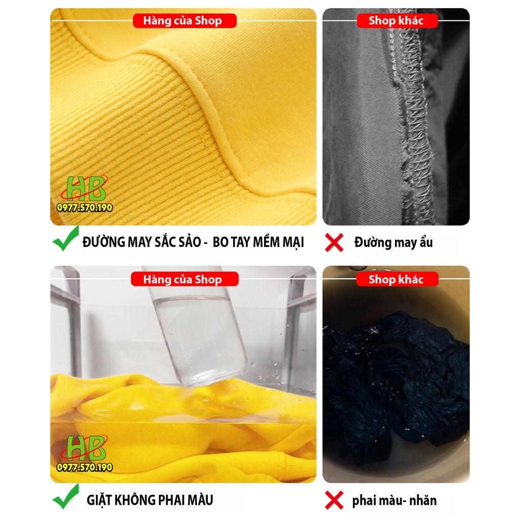Áo Hoodie Nam Nữ Hình Phản Quang Chất Nỉ Dày Mềm Mại