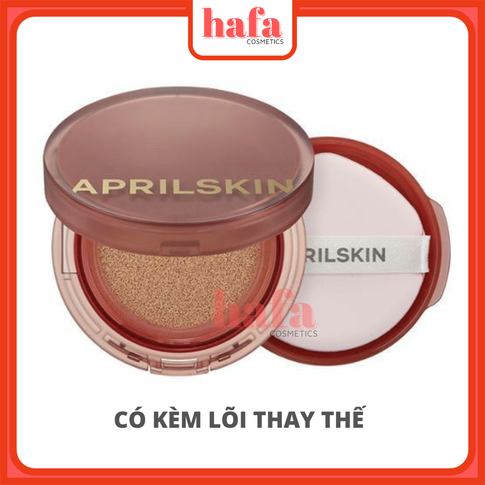 Phấn nước Aprilskin Hero Cushion 12g - Tone 22  Kèm lõi thay thế